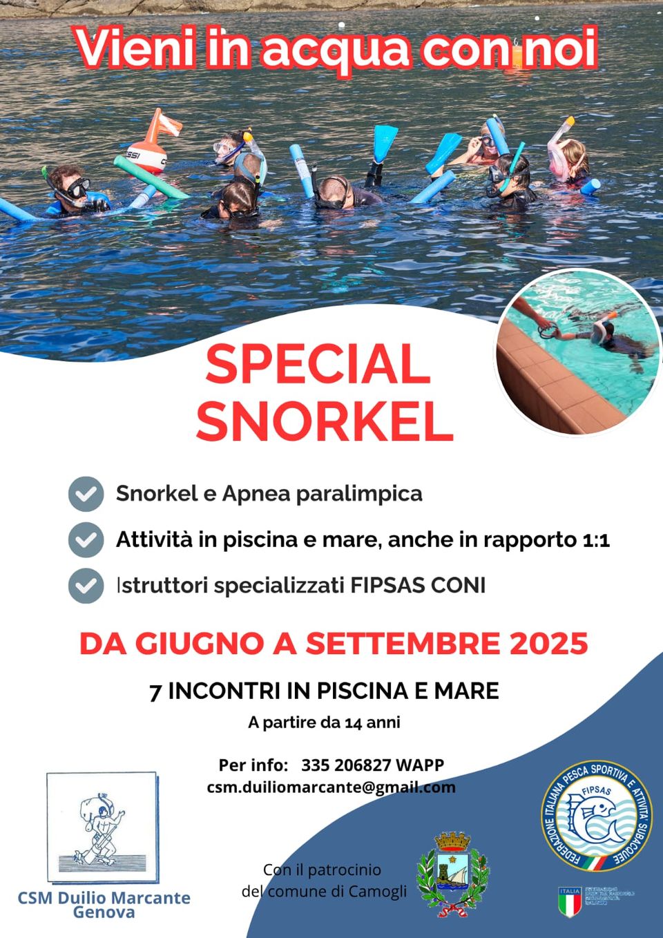 locandina special snorkel 2025